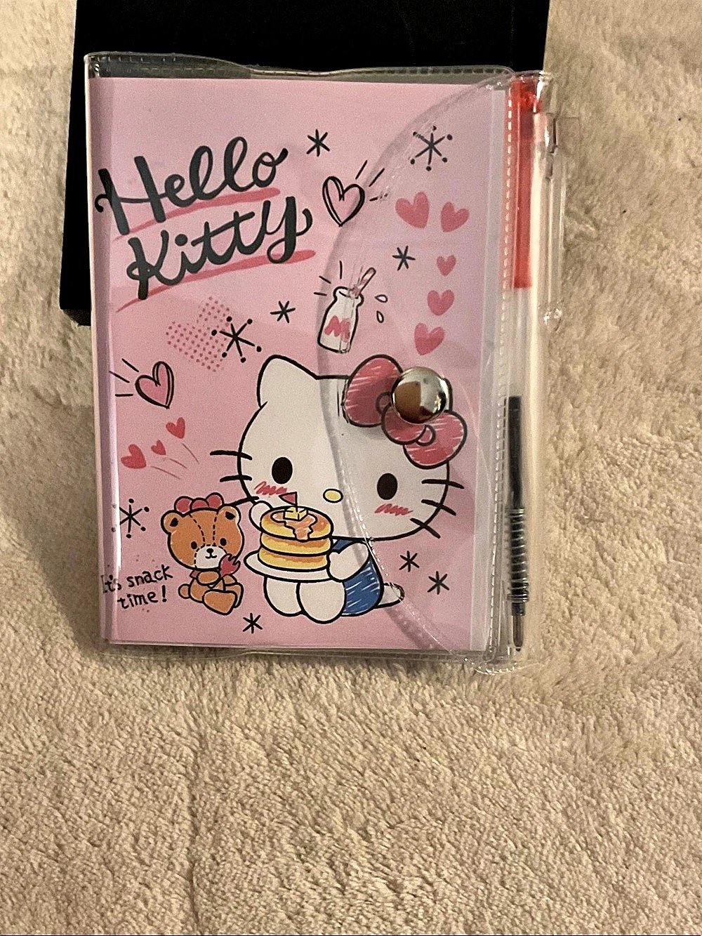 Hello Kitty notebook BK100-2407A Pink Notebook Like New